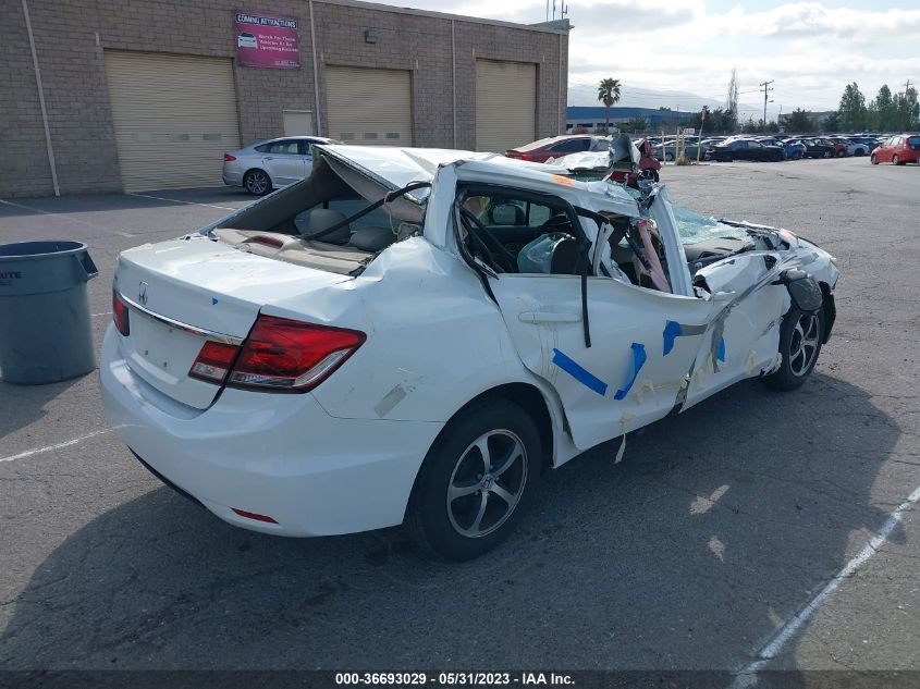 2015 HONDA CIVIC SEDAN SE - 19XFB2F74FE707798