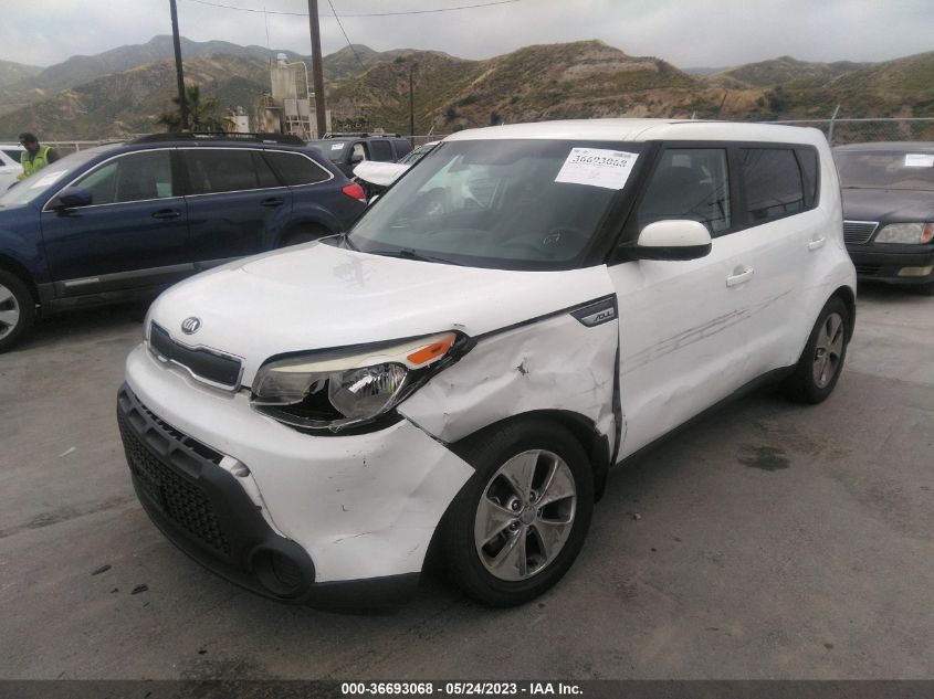 2015 KIA SOUL BASE - KNDJN2A20F7123511
