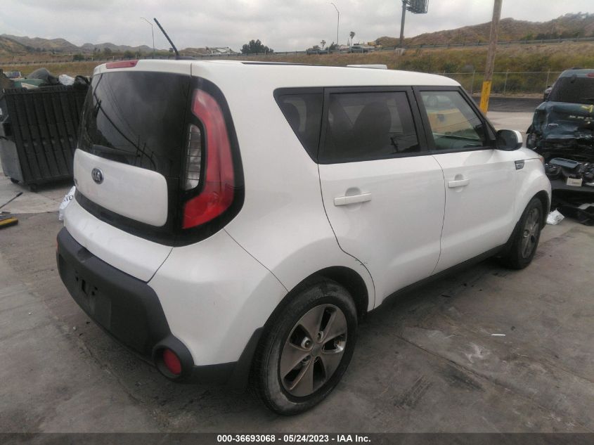2015 KIA SOUL BASE - KNDJN2A20F7123511