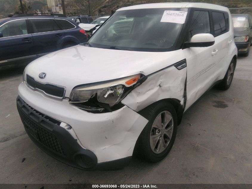 2015 KIA SOUL BASE - KNDJN2A20F7123511