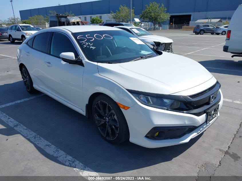 2020 HONDA CIVIC SEDAN SPORT - 19XFC2E86LE007638