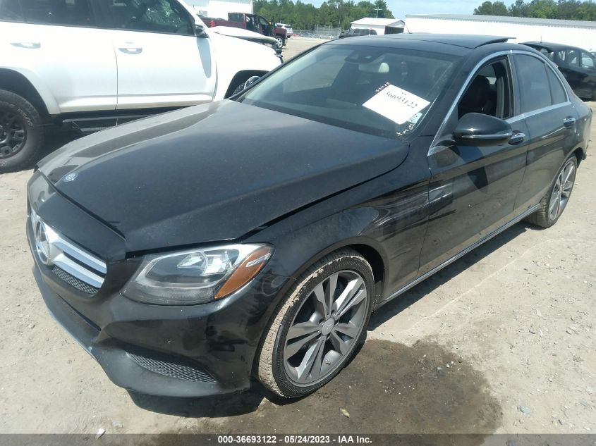2016 MERCEDES-BENZ C-CLASS C 300 - WDDWF4JB7GR135309