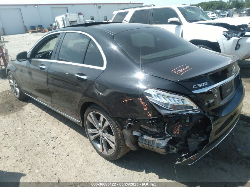 2016 MERCEDES-BENZ C-CLASS C 300 - WDDWF4JB7GR135309