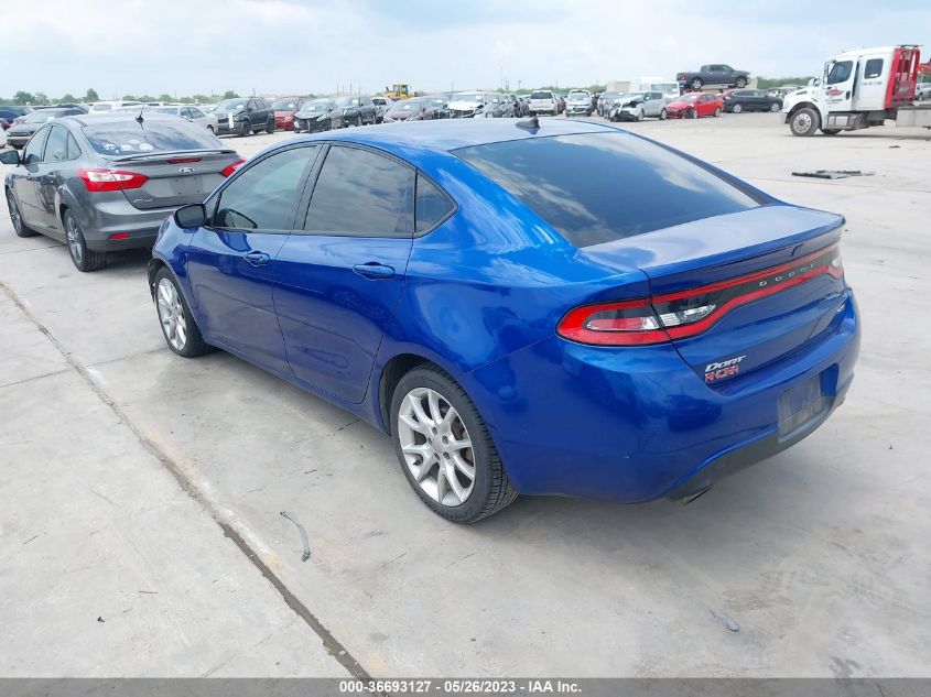 2013 DODGE DART SXT - 1C3CDFBA5DD288711