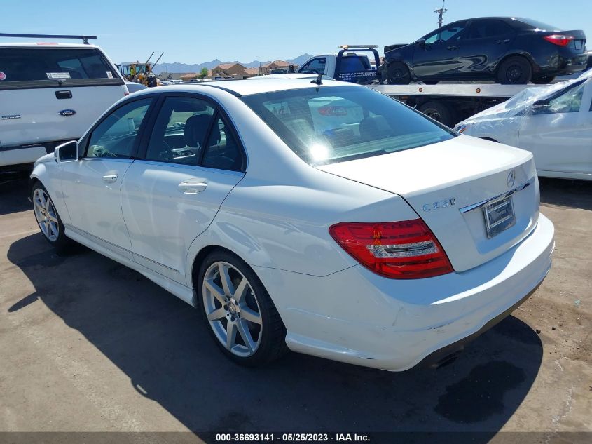 2014 MERCEDES-BENZ C-CLASS C 250 - WDDGF4HB4EA949858