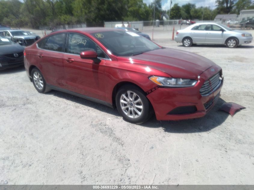 2015 FORD FUSION S - 3FA6P0G73FR138803