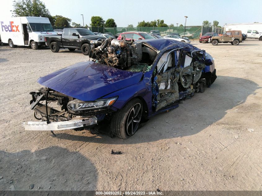2020 HONDA ACCORD SEDAN SPORT - 1HGCV1F38LA024567