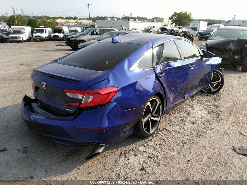 2020 HONDA ACCORD SEDAN SPORT - 1HGCV1F38LA024567