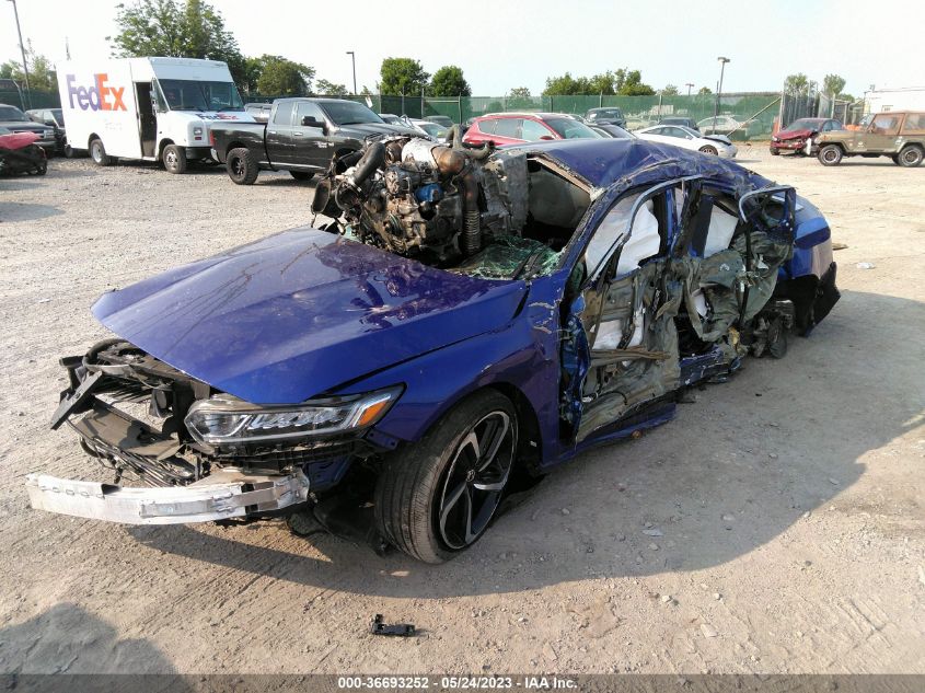 2020 HONDA ACCORD SEDAN SPORT - 1HGCV1F38LA024567