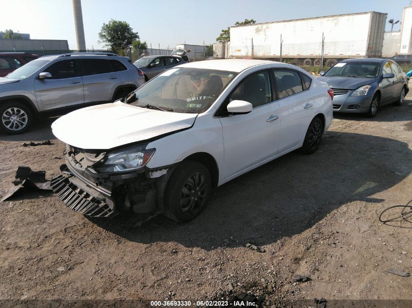 2017 NISSAN SENTRA SV - 3N1AB7AP9HY328993