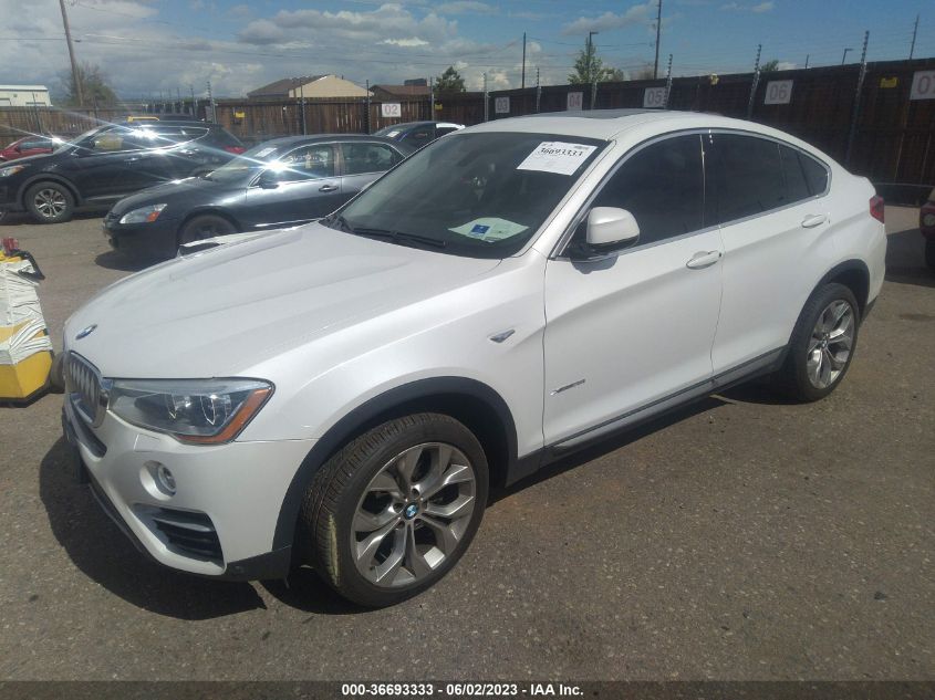 2016 BMW X4 XDRIVE28I - 5UXXW3C56G0R20553