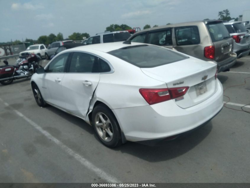 2016 CHEVROLET MALIBU LS - 1G1ZB5ST0GF343218
