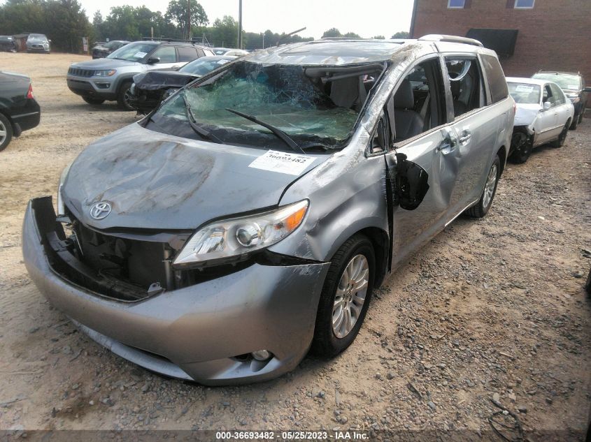 2016 TOYOTA SIENNA XLE/XLE AAS/LTD - 5TDYK3DC2GS758870