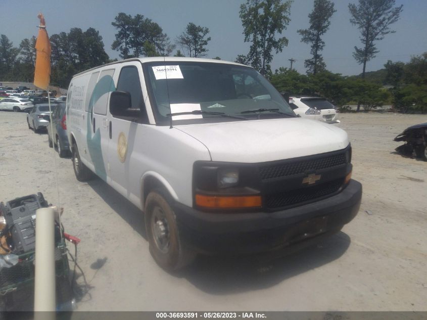 2014 CHEVROLET EXPRESS CARGO VAN - 1GCWGGCA8E1159319
