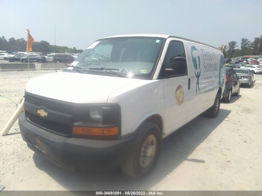 2014 CHEVROLET EXPRESS CARGO VAN - 1GCWGGCA8E1159319