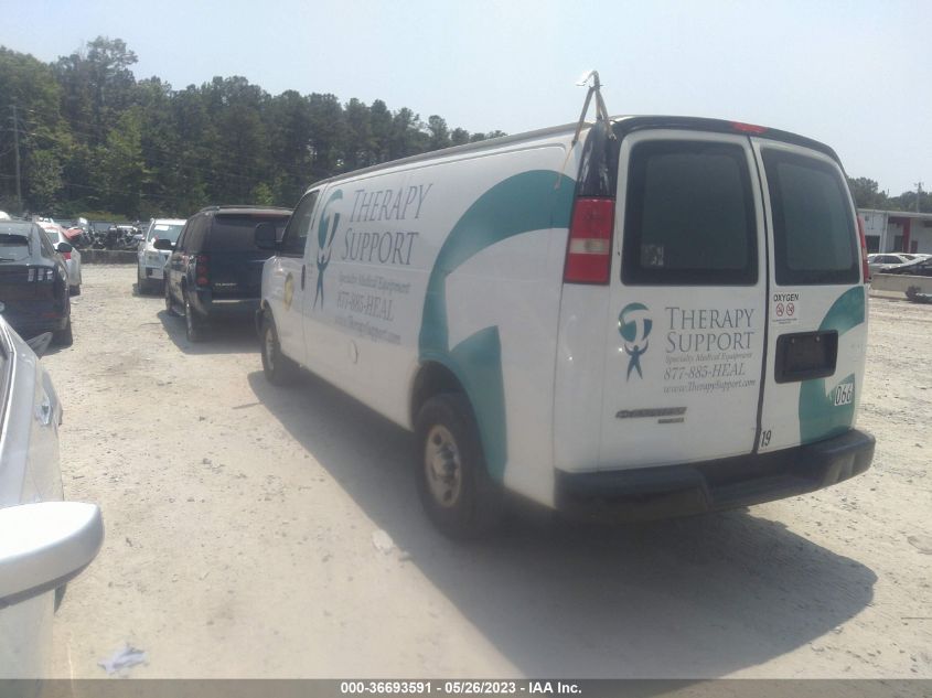 2014 CHEVROLET EXPRESS CARGO VAN - 1GCWGGCA8E1159319