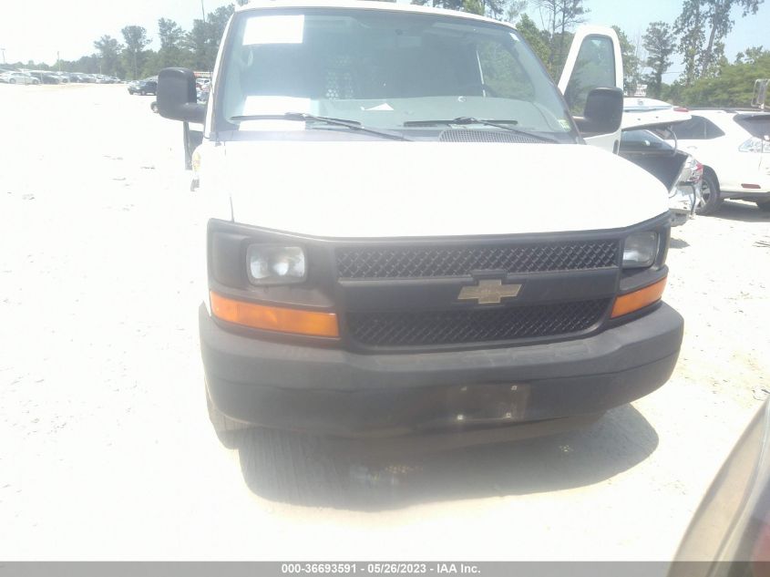 2014 CHEVROLET EXPRESS CARGO VAN - 1GCWGGCA8E1159319