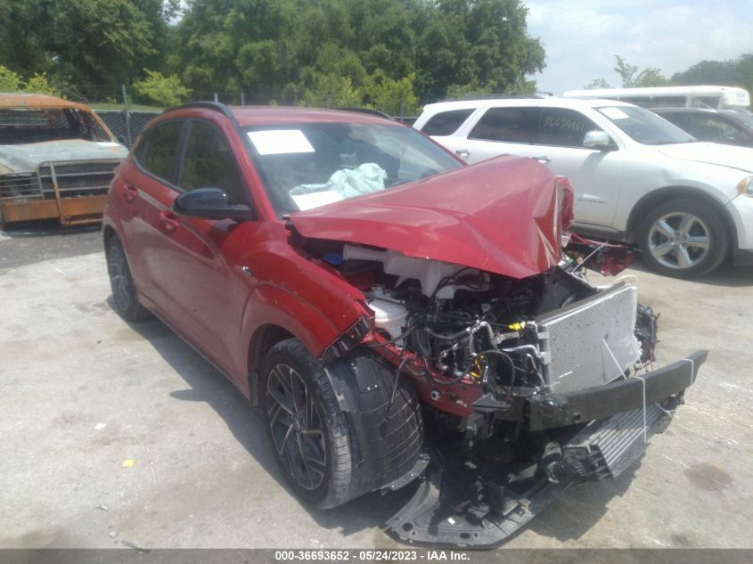 2022 HYUNDAI KONA N LINE - KM8K33A39NU918237