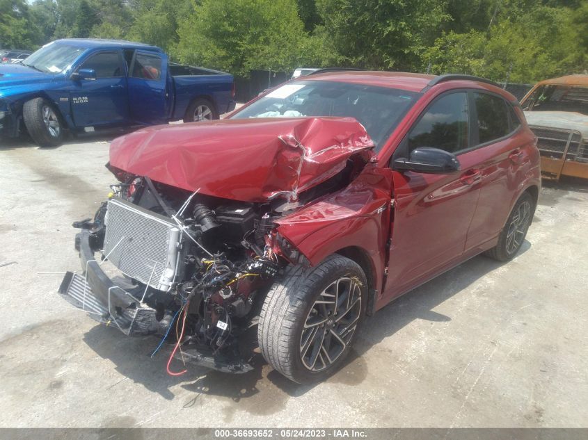 2022 HYUNDAI KONA N LINE - KM8K33A39NU918237