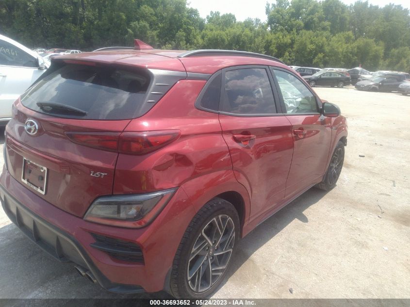 2022 HYUNDAI KONA N LINE - KM8K33A39NU918237