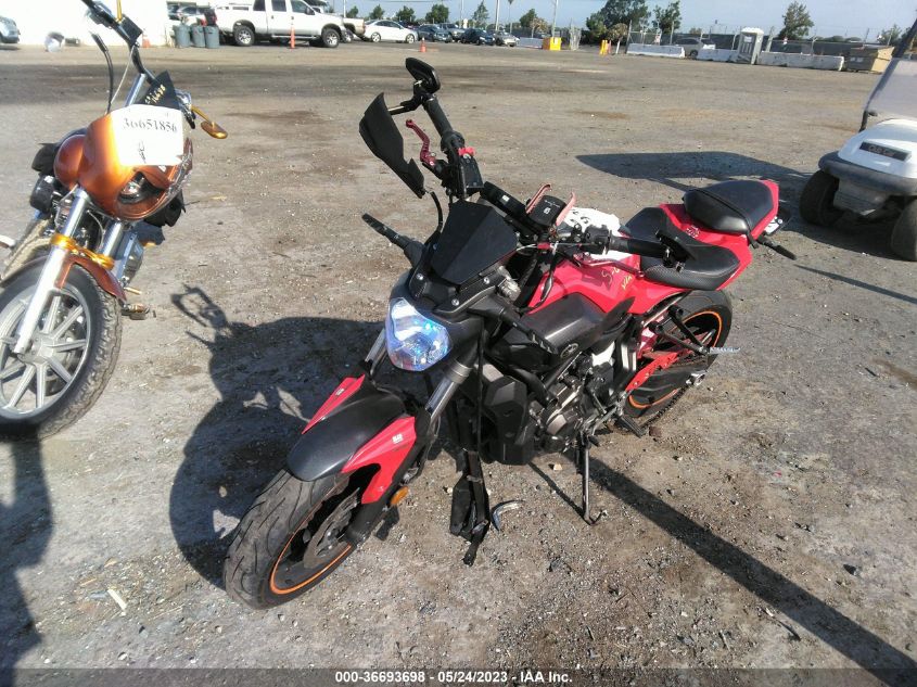 2017 YAMAHA FZ07A C JYARM20Y6HA000129