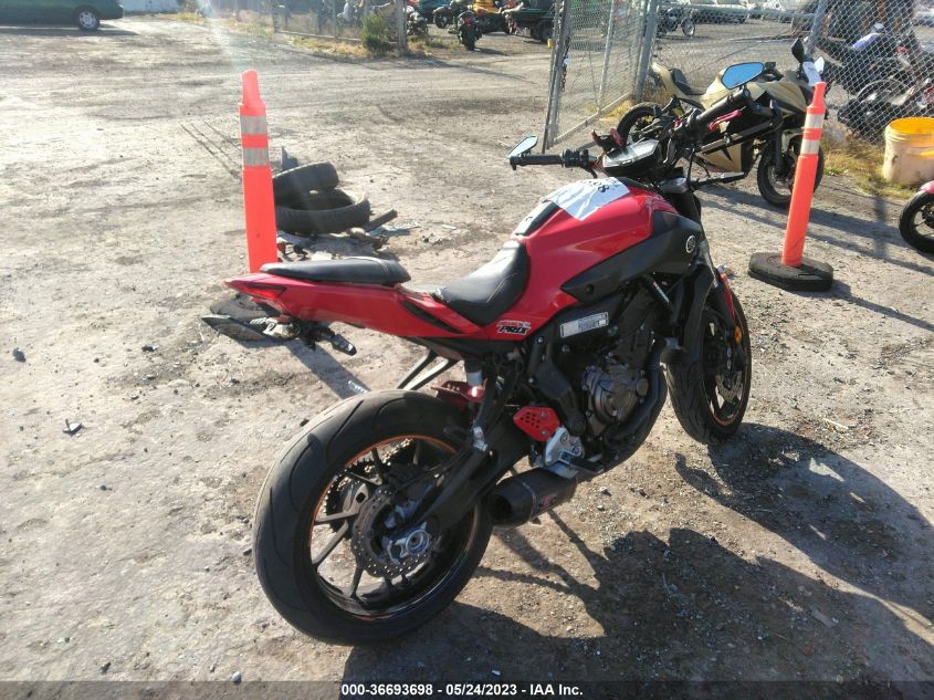 2017 YAMAHA FZ07A C JYARM20Y6HA000129