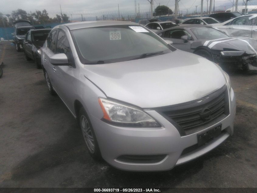 2013 NISSAN SENTRA S - 3N1AB7AP7DL564517