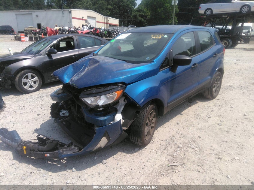 VIN MAJ3S2FE3MC441945 2021 FORD ECOSPORT S