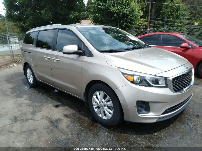 2015 KIA SEDONA LX - KNDMB5C15F6054994