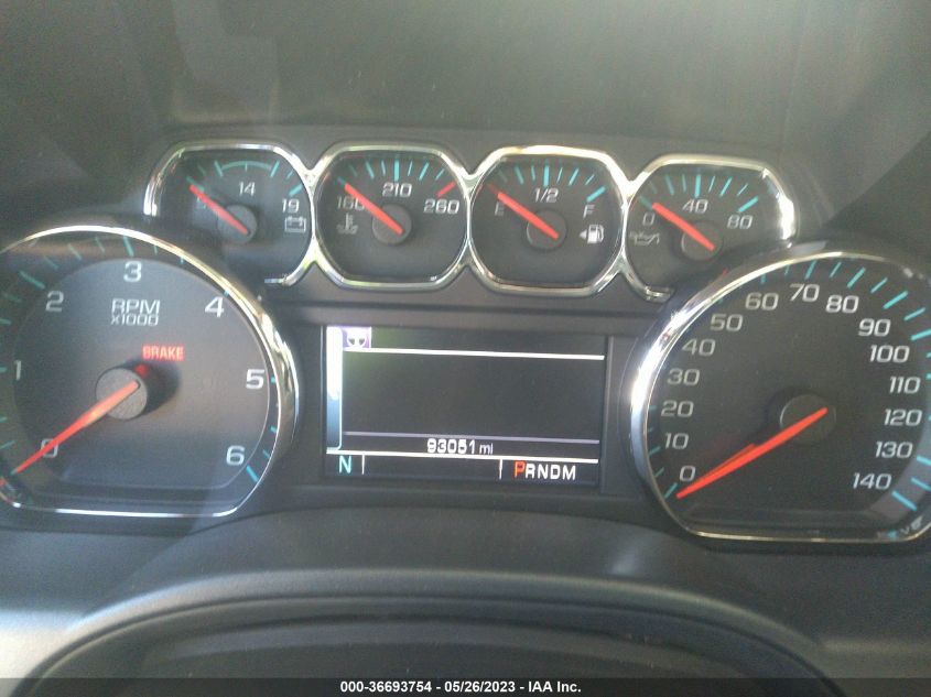 2015 CHEVROLET SILVERADO 1500 HIGH COUNTRY - 3GCUKTEC4FG525244