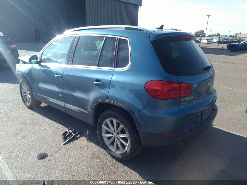 2017 VOLKSWAGEN TIGUAN WOLFSBURG EDITION - WVGSV7AX6HK025642