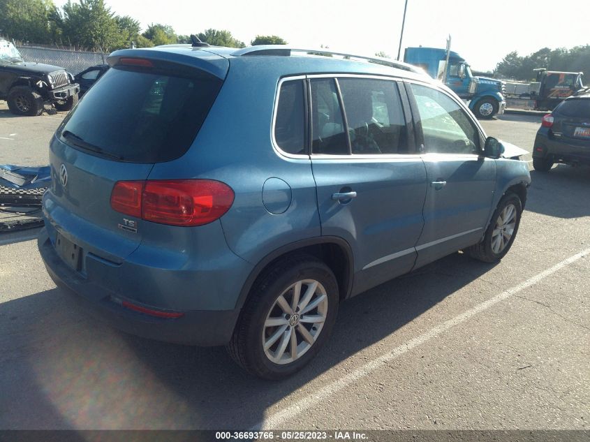 2017 VOLKSWAGEN TIGUAN WOLFSBURG EDITION - WVGSV7AX6HK025642