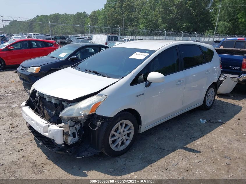 2014 TOYOTA PRIUS V TWO/THREE/FIVE - JTDZN3EUXE3292641