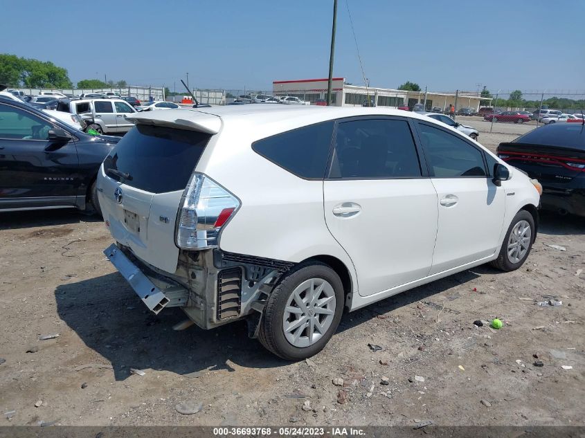 2014 TOYOTA PRIUS V TWO/THREE/FIVE - JTDZN3EUXE3292641