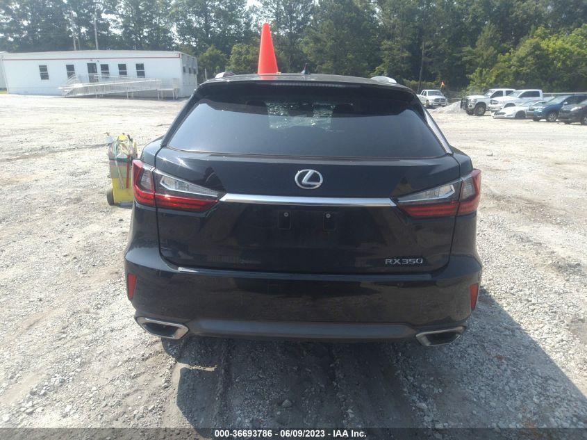 2016 LEXUS RX 350 - 2T2ZZMCA9GC017450