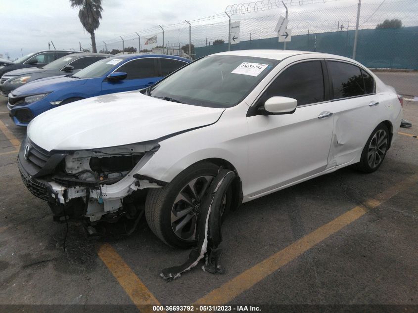 2015 HONDA ACCORD SEDAN SPORT - 1HGCR2F54FA201907