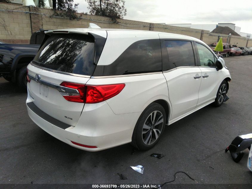 2018 HONDA ODYSSEY ELITE - 5FNRL6H97JB039188