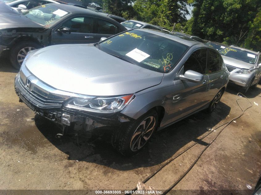 2016 HONDA ACCORD SEDAN EX-L - 1HGCR2F92GA153487