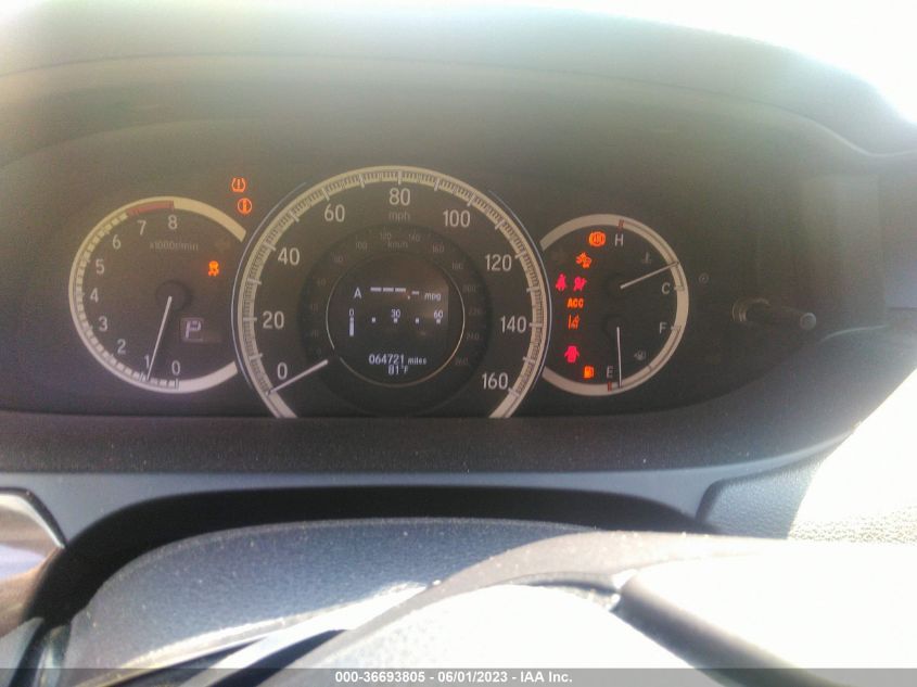 2016 HONDA ACCORD SEDAN EX-L - 1HGCR2F92GA153487