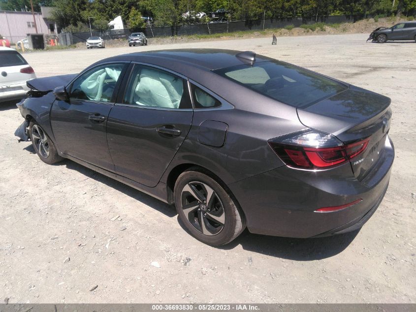 2021 HONDA INSIGHT EX - 19XZE4F57ME005244