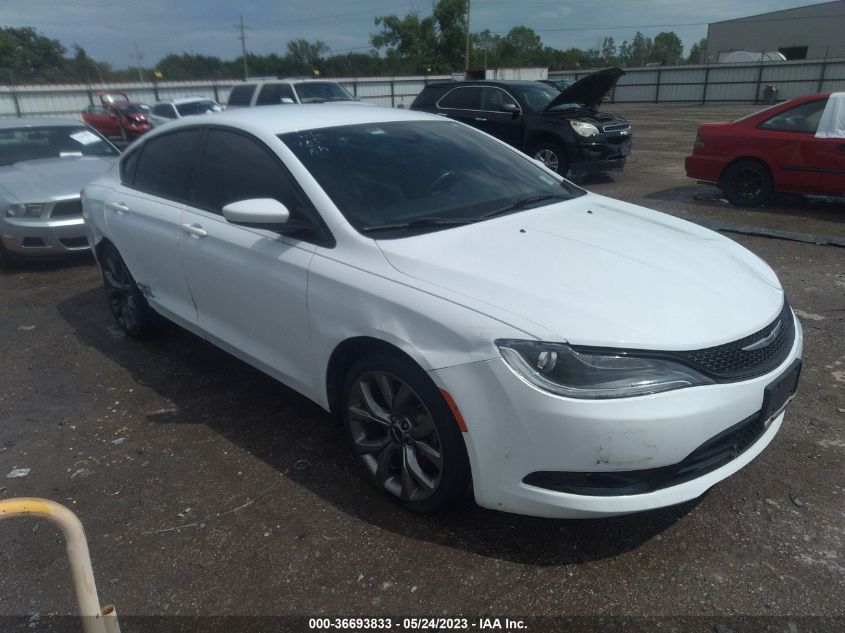 2015 CHRYSLER 200 S - 1C3CCCBB4FN672423