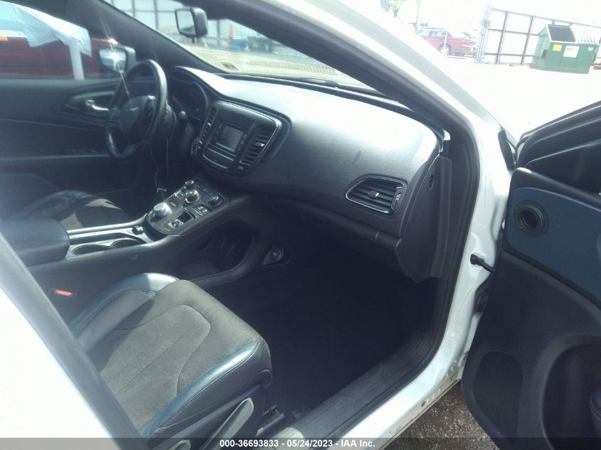 2015 CHRYSLER 200 S - 1C3CCCBB4FN672423