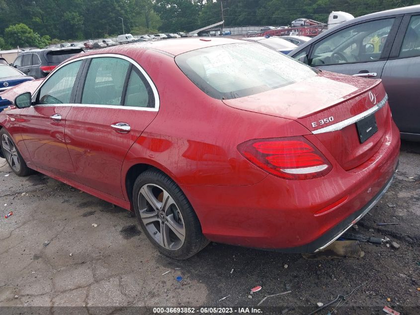 2020 MERCEDES-BENZ E 350 WDDZF8DB0LA755685