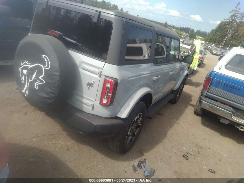 2022 FORD BRONCO BASE/BIG BEND - 1FMEE5BP7NLB48114