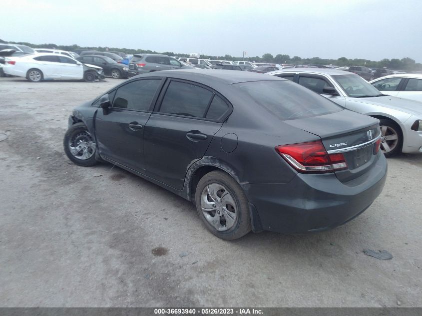 2013 HONDA CIVIC SDN LX - 2HGFB2F56DH557016