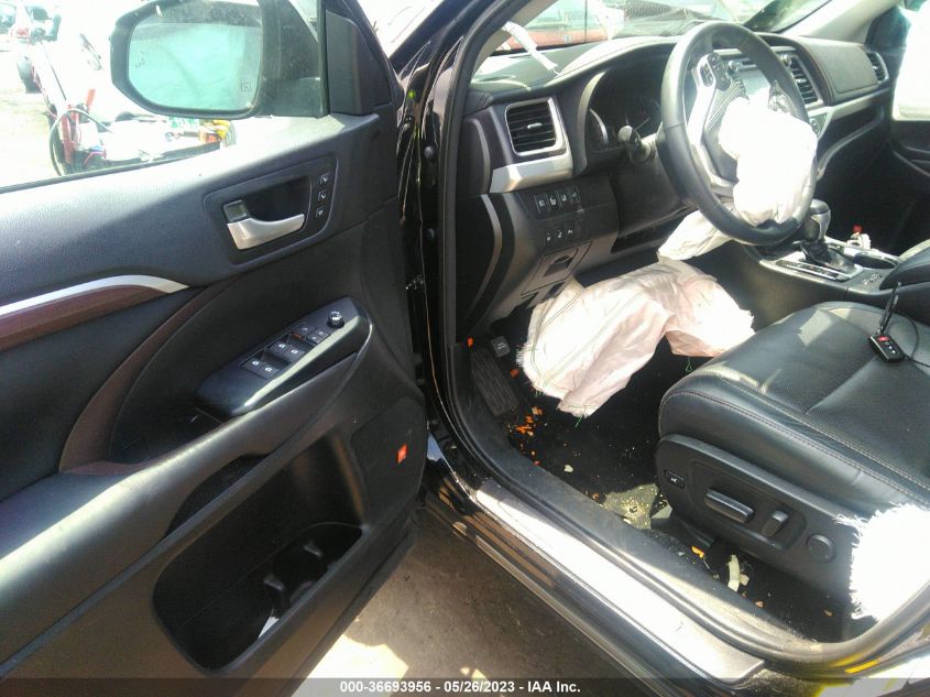 2016 TOYOTA HIGHLANDER LIMITED - 5TDYKRFH8GS182858
