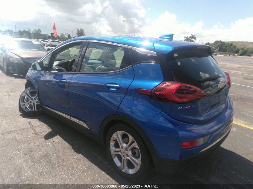 2021 CHEVROLET BOLT EV LT 1G1FY6S03M4113726