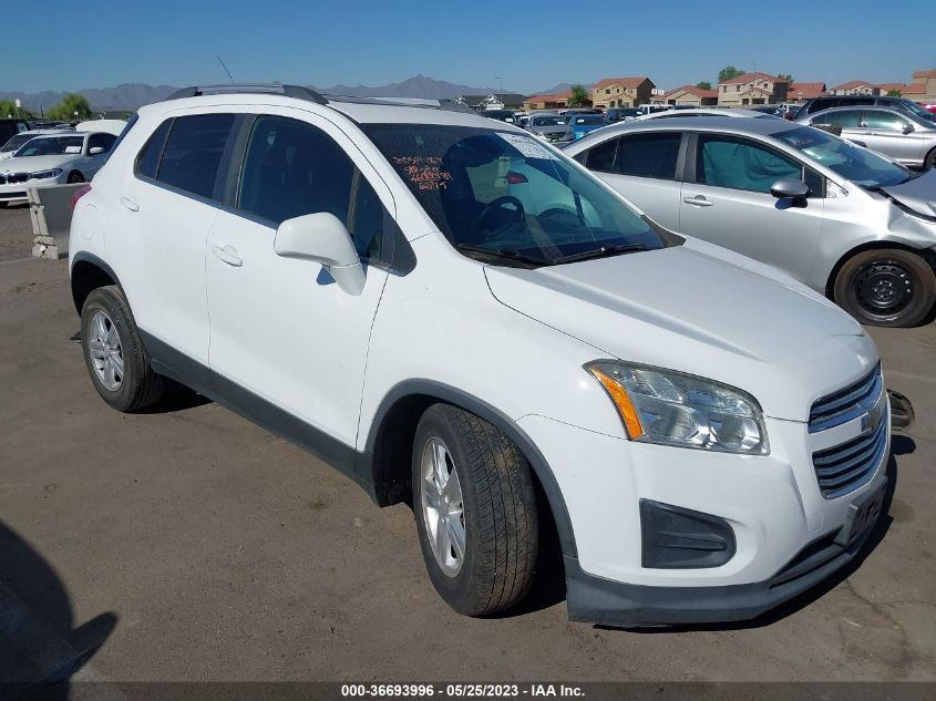 2016 CHEVROLET TRAX LT - 3GNCJLSB2GL166275