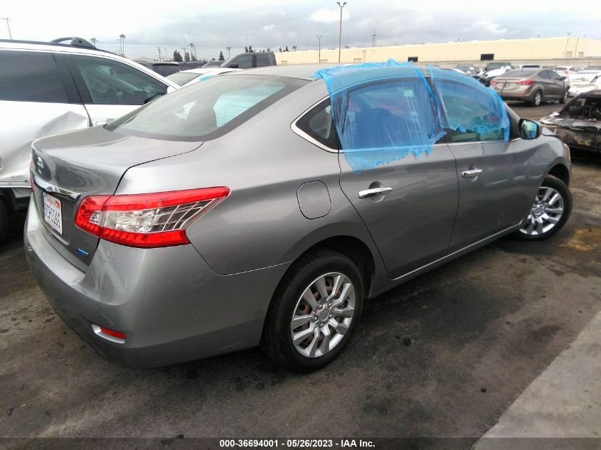 2014 NISSAN SENTRA S - 3N1AB7AP8EY269205