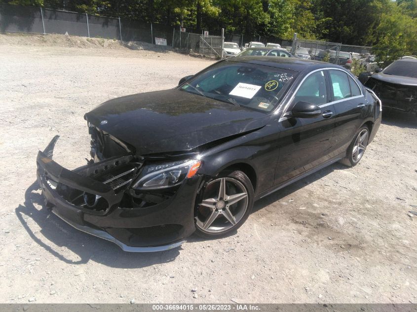 2016 MERCEDES-BENZ C-CLASS C 300 - 55SWF4KB8GU134733